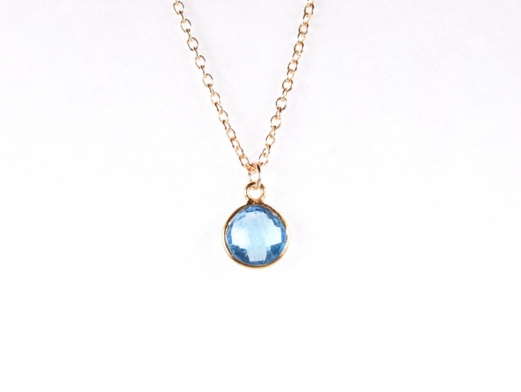 Aquamarine Necklace – Cute Small Stuff